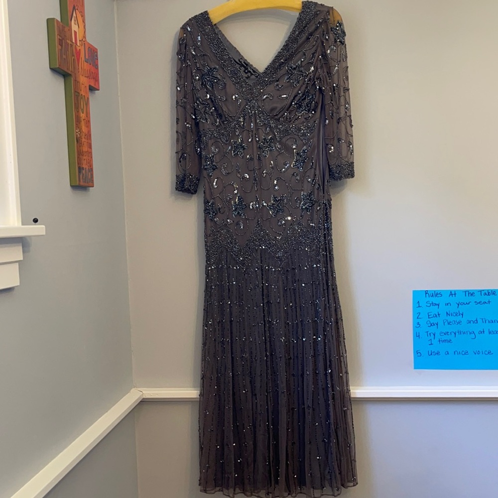 Slate/Gray Sequin Dress